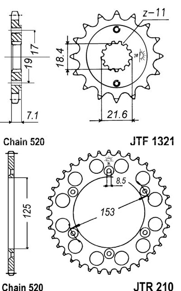 Звезда задняя DCR 210.48 HONDA XR250R - Звезды SIAM - цепи и звезды - Мотозапчасти - Интернет-магазин мотоэкипировки и мотозапчастей MотоГанза