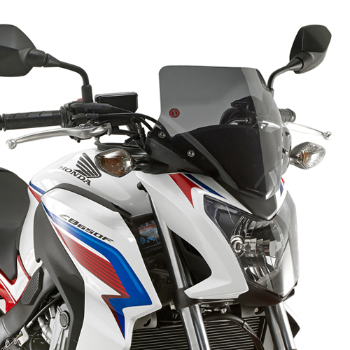 GIVI Стекло ветровое Honda CB650F/CBR650F (14-16) - Лобовые стекла GIVI  - лобовые стекла - Аксессуары - Интернет-магазин мотоэкипировки и мотозапчастей MотоГанза
