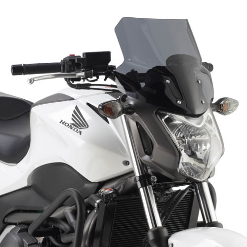 GIVI Стекло ветровое Honda NC700S (12-13) / NC750S (14-18) - Лобовые стекла GIVI  - лобовые стекла - Аксессуары - Интернет-магазин мотоэкипировки и мотозапчастей MотоГанза