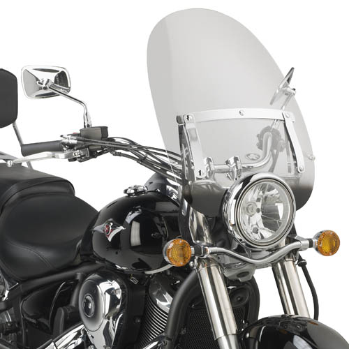 GIVI Стекло ветровое Kawasaki VN800 Classic (96-02)/VN 900 Custom - Лобовые стекла GIVI  - лобовые стекла - Аксессуары - Интернет-магазин мотоэкипировки и мотозапчастей MотоГанза