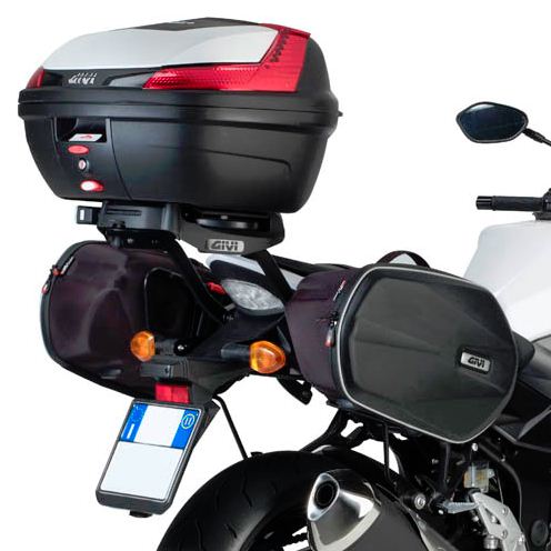 GIVI Крепёж боковых кофров EASYLOCK Suzuki GSR 750 (11-16) - GIVI кофры и сумки - кофры и сумки - Аксессуары - Интернет-магазин мотоэкипировки и мотозапчастей MотоГанза
