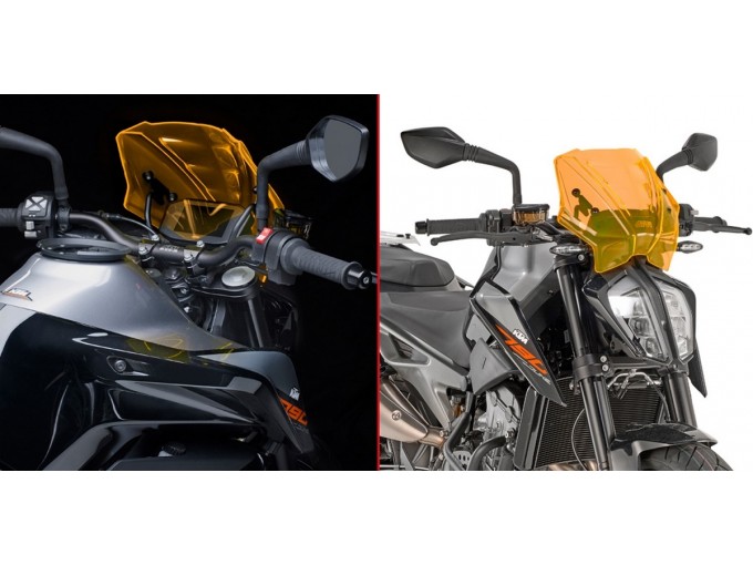 GIVI Ветровое стекло KTM Duke 790 (18-20) - Лобовые стекла GIVI  - лобовые стекла - Аксессуары - Интернет-магазин мотоэкипировки и мотозапчастей MотоГанза