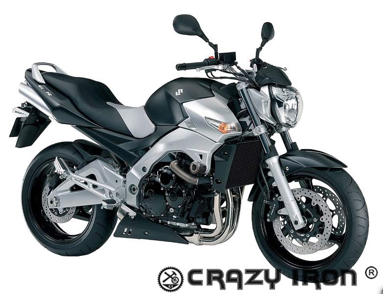 Слайдеры Suzuki GSR400; GSR600 - CRAZY IRON - Дуги и защита - Аксессуары - Интернет-магазин мотоэкипировки и мотозапчастей MотоГанза