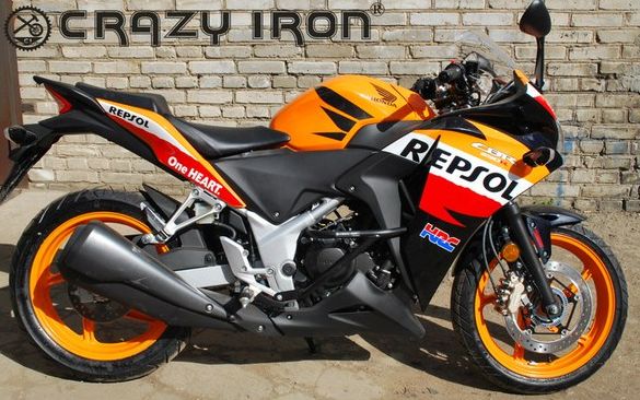 Дуги Honda CBR250R - CRAZY IRON - Дуги и защита - Аксессуары - Интернет-магазин мотоэкипировки и мотозапчастей MотоГанза