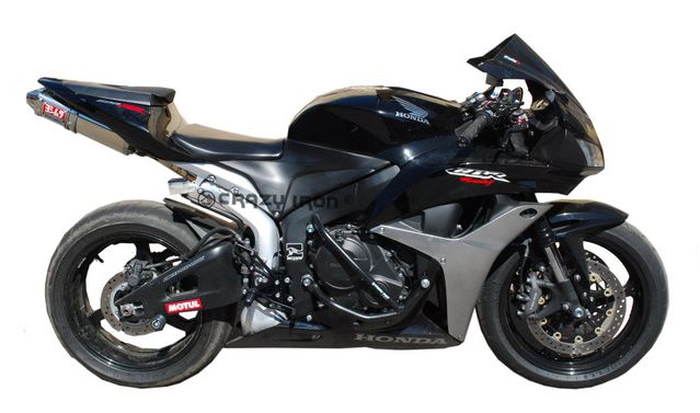 Дуги Honda CBR600RR `07-`08 + Слайдеры на дуги - CRAZY IRON - Дуги и защита - Аксессуары - Интернет-магазин мотоэкипировки и мотозапчастей MотоГанза