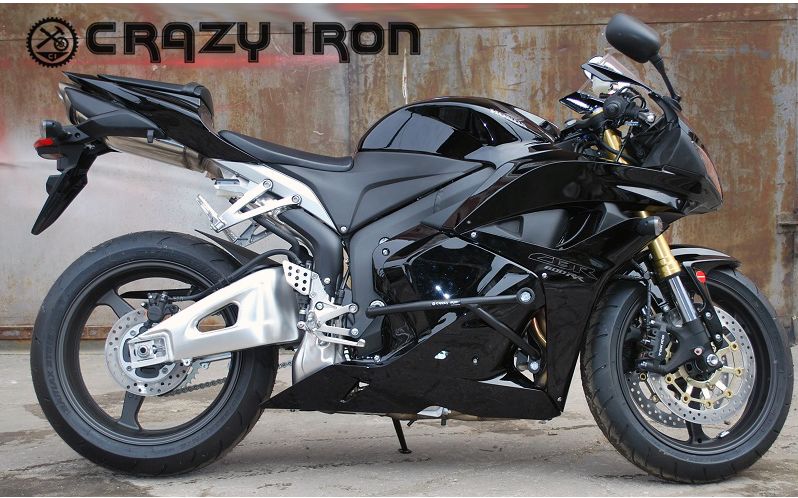 Дуги Honda CBR600RR `09-`12 + Слайдеры на дуги - CRAZY IRON - Дуги и защита - Аксессуары - Интернет-магазин мотоэкипировки и мотозапчастей MотоГанза