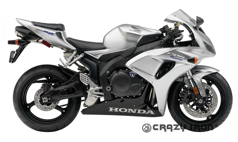 Слайдеры Honda CBR1000RR `04-`07 без доработки пластика - CRAZY IRON - Дуги и защита - Аксессуары - Интернет-магазин мотоэкипировки и мотозапчастей MотоГанза