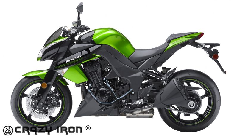 Дуги Kawasaki Z1000 от `10 (кроме версии Z1000SX) - CRAZY IRON - Дуги и защита - Аксессуары - Интернет-магазин мотоэкипировки и мотозапчастей MотоГанза