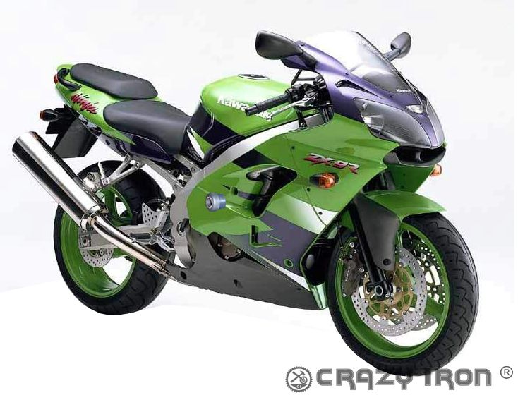 Слайдеры Kawasaki ZX10R -`04-`05 передние - CRAZY IRON - Дуги и защита - Аксессуары - Интернет-магазин мотоэкипировки и мотозапчастей MотоГанза