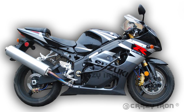 Дуги Suzuki GSXR1000 `03-`04 + Слайдеры на дуги - CRAZY IRON - Дуги и защита - Аксессуары - Интернет-магазин мотоэкипировки и мотозапчастей MотоГанза