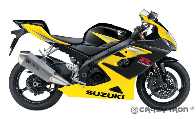 Слайдеры Suzuki GSXR1000 `05-`06 - CRAZY IRON - Дуги и защита - Аксессуары - Интернет-магазин мотоэкипировки и мотозапчастей MотоГанза