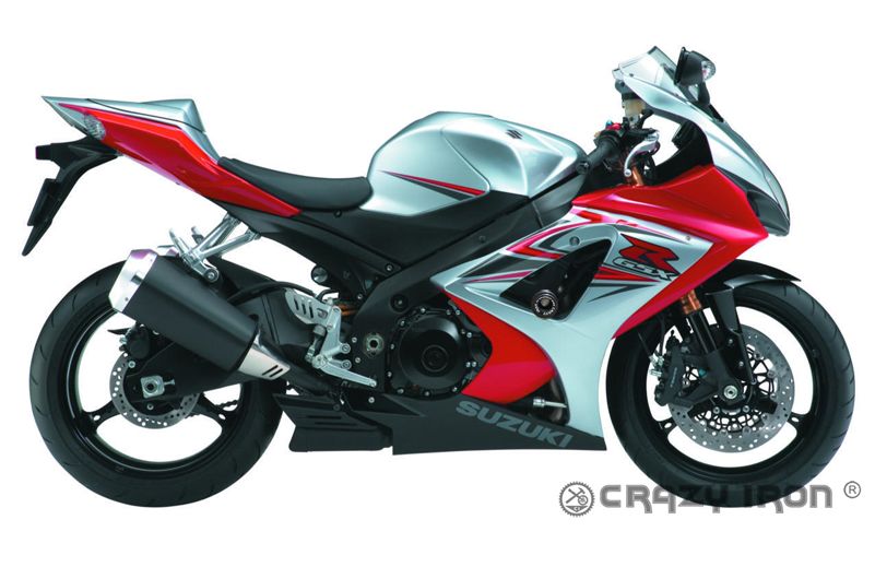 Слайдеры Suzuki GSXR1000 `07-`08 - CRAZY IRON - Дуги и защита - Аксессуары - Интернет-магазин мотоэкипировки и мотозапчастей MотоГанза