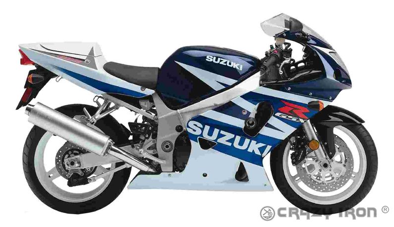 Слайдеры Suzuki GSXR600/750 `01-`03 - CRAZY IRON - Дуги и защита - Аксессуары - Интернет-магазин мотоэкипировки и мотозапчастей MотоГанза
