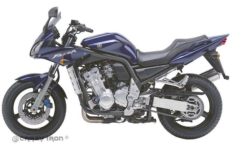  Слайдеры Yamaha FZS1000 Fazer `01-`05 - CRAZY IRON - Дуги и защита - Аксессуары - Интернет-магазин мотоэкипировки и мотозапчастей MотоГанза