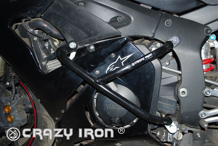 Слайдеры Yamaha YZF-R6 `03-`05 - CRAZY IRON - Дуги и защита - Аксессуары - Интернет-магазин мотоэкипировки и мотозапчастей MотоГанза