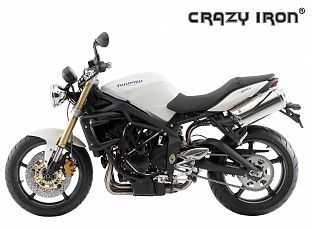 Дуги Triumph Street Triple - CRAZY IRON - Дуги и защита - Аксессуары - Интернет-магазин мотоэкипировки и мотозапчастей MотоГанза