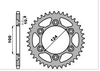 PBR Звезда задняя 4366 39 C45 DUCATI 944 ST-2/4-01 - Звезды PBR - цепи и звезды - Мотозапчасти - Интернет-магазин мотоэкипировки и мотозапчастей MотоГанза