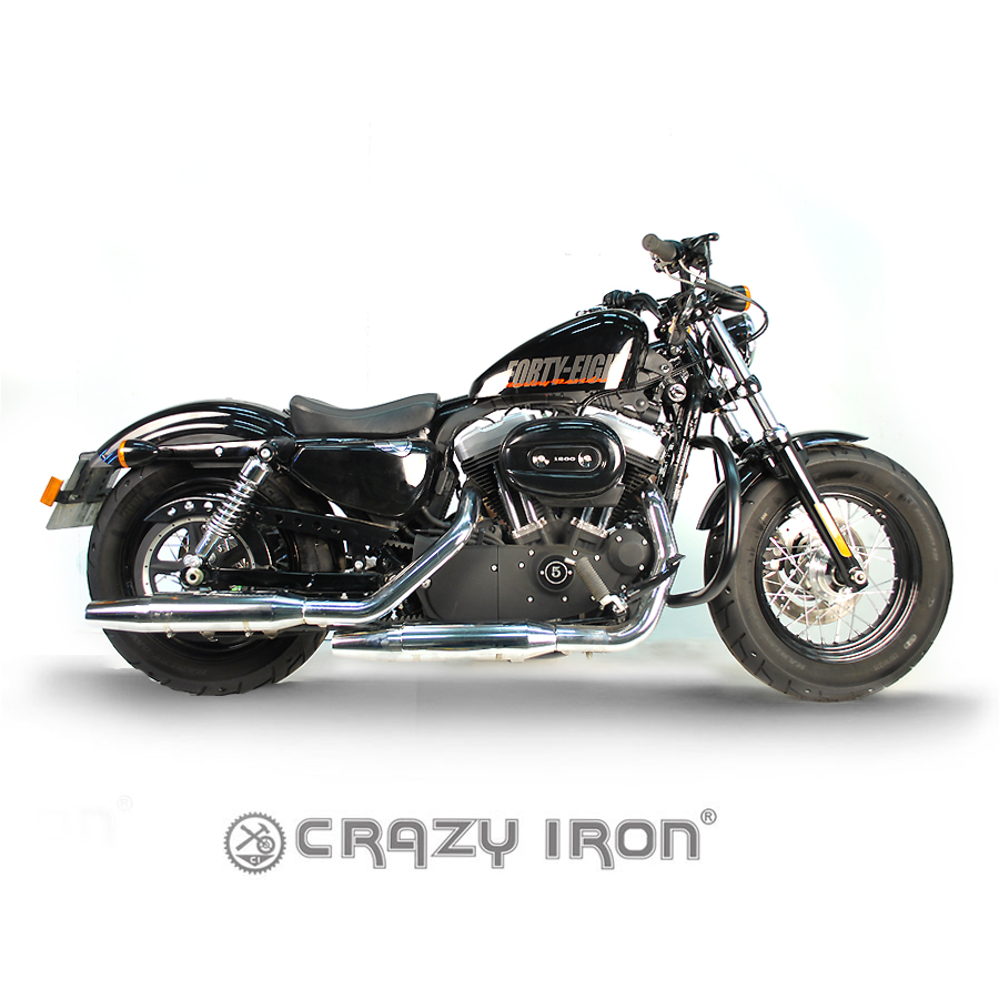 Crazy Iron Дуги Harley Davidson Sportster от `2004 - CRAZY IRON - Дуги и защита - Аксессуары - Интернет-магазин мотоэкипировки и мотозапчастей MотоГанза