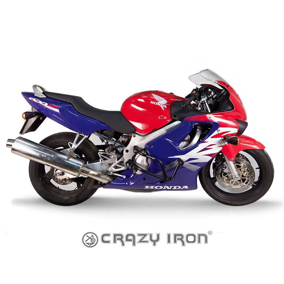 Crazy Iron Дуги Honda CBR600F4 + Слайдеры на дуги - CRAZY IRON - Дуги и защита - Аксессуары - Интернет-магазин мотоэкипировки и мотозапчастей MотоГанза