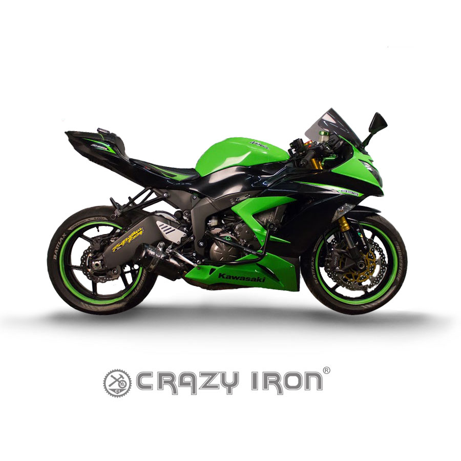 Crazy Iron Дуги Kawasaki ZXR `13-15 - CRAZY IRON - Дуги и защита - Аксессуары - Интернет-магазин мотоэкипировки и мотозапчастей MотоГанза