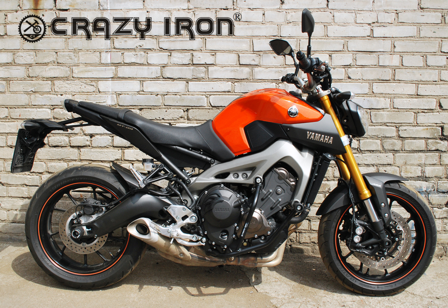 Дуги Yamaha MT-09 + слайдеры на дуги - CRAZY IRON - Дуги и защита - Аксессуары - Интернет-магазин мотоэкипировки и мотозапчастей MотоГанза