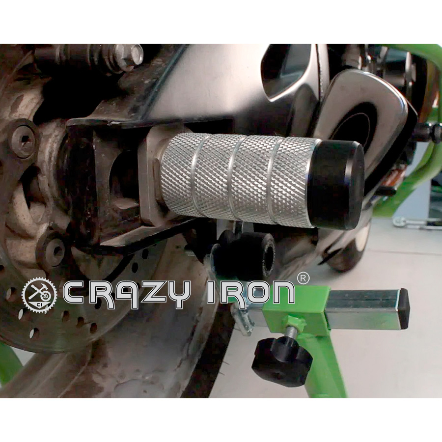 CRAZY IRON Пеги в ось заднего колеса SUZUKI GSXR600/750 `06-`10 - CRAZY IRON - Дуги и защита - Аксессуары - Интернет-магазин мотоэкипировки и мотозапчастей MотоГанза