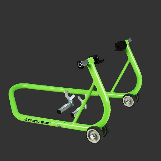 CRAZY IRON Подставка подкат задний PRO GREEN - CRAZY IRON - Дуги и защита - Аксессуары - Интернет-магазин мотоэкипировки и мотозапчастей MотоГанза