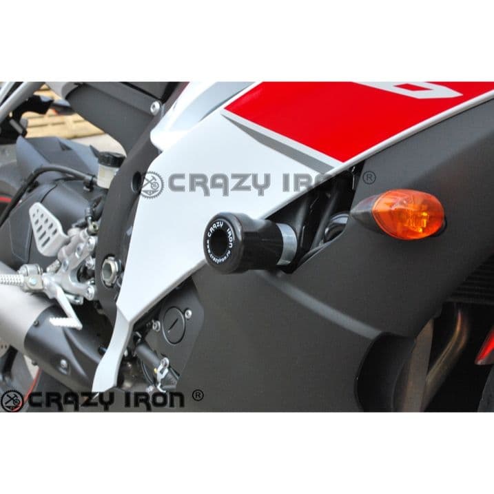 Слайдеры Yamaha YZF-R6 `08-16 - CRAZY IRON - Дуги и защита - Аксессуары - Интернет-магазин мотоэкипировки и мотозапчастей MотоГанза