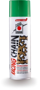 Смазка цепи SPRAY CHAIN RACING зеленая 500мл - IPONE - масла и жидкости - Мотозапчасти - Интернет-магазин мотоэкипировки и мотозапчастей MотоГанза