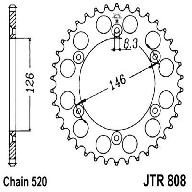 Звезда задняя DCR 808.49