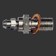Болт одинарный c ниппелем 10*1,25MM