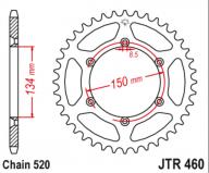 JT Звезда задняя JTR460.50