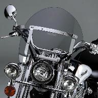 Лобовое стекло SWITCHBLADE SHORTY тонированное N21706 - Honda VTX1300/Sabre/Stateline/Suzuki M50/Triumph/Victory/VStar.