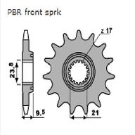 PBR Звезда передняя 2134 13