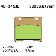Тормозные колодки VESRAH VD 345JL