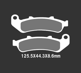 Тормозные колодки Nissin 2P-258ST(164) - NISSIN дисковые - тормозные колодки - Мотозапчасти - Интернет-магазин мотоэкипировки и мотозапчастей MотоГанза