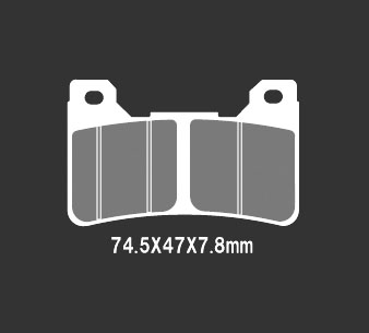 Тормозные колодки Nissin 2P-301ST (170) - NISSIN дисковые - тормозные колодки - Мотозапчасти - Интернет-магазин мотоэкипировки и мотозапчастей MотоГанза