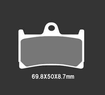 Тормозные колодки Nissin 2P-303ST( 248 ) - NISSIN дисковые - тормозные колодки - Мотозапчасти - Интернет-магазин мотоэкипировки и мотозапчастей MотоГанза