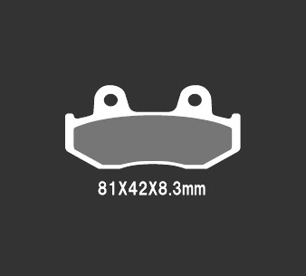 Тормозные колодки Nissin 2P-310NS (134/3) - NISSIN дисковые - тормозные колодки - Мотозапчасти - Интернет-магазин мотоэкипировки и мотозапчастей MотоГанза