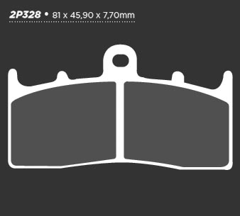 Тормозные колодки Nissin 2P-328ST(439) - NISSIN дисковые - тормозные колодки - Мотозапчасти - Интернет-магазин мотоэкипировки и мотозапчастей MотоГанза