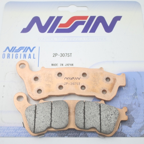Тормозные колодки Nissin 2P-307ST - NISSIN дисковые - тормозные колодки - Мотозапчасти - Интернет-магазин мотоэкипировки и мотозапчастей MотоГанза
