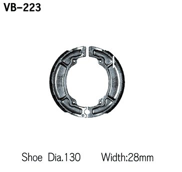 Тормозные колодки VESRAH VB 223 - VESRAH барабанные - тормозные колодки - Мотозапчасти - Интернет-магазин мотоэкипировки и мотозапчастей MотоГанза