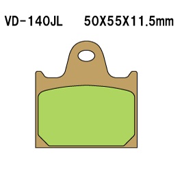 Тормозные колодки VESRAH VD 140JL - VESRAH дисковые - тормозные колодки - Мотозапчасти - Интернет-магазин мотоэкипировки и мотозапчастей MотоГанза