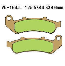 Тормозные колодки VESRAH VD 164JL - VESRAH дисковые - тормозные колодки - Мотозапчасти - Интернет-магазин мотоэкипировки и мотозапчастей MотоГанза