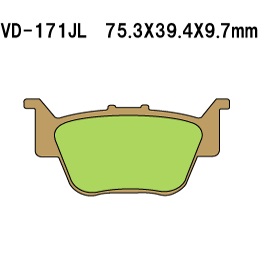 Тормозные колодки VESRAH VD 171JL - VESRAH дисковые - тормозные колодки - Мотозапчасти - Интернет-магазин мотоэкипировки и мотозапчастей MотоГанза