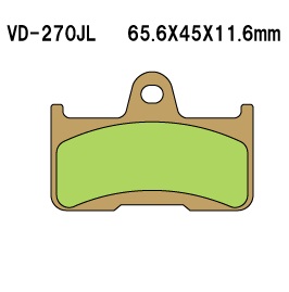Тормозные колодки VESRAH VD 270JL - VESRAH дисковые - тормозные колодки - Мотозапчасти - Интернет-магазин мотоэкипировки и мотозапчастей MотоГанза