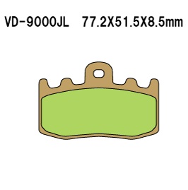 Тормозные колодки VESRAH VD 9000JL - VESRAH дисковые - тормозные колодки - Мотозапчасти - Интернет-магазин мотоэкипировки и мотозапчастей MотоГанза